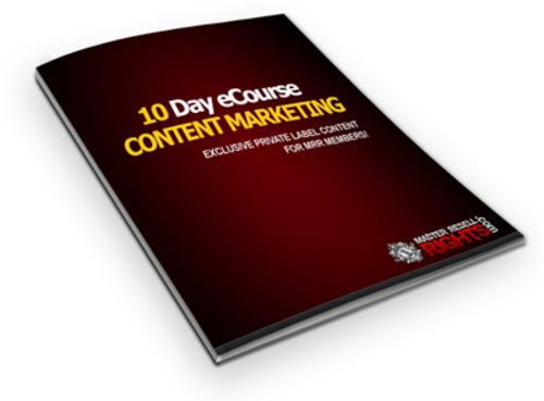 Product picture 10 Day Content Marketing eCourse