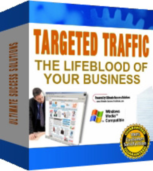 Product picture Targeted Traffic The Lifeblood Of Your Business